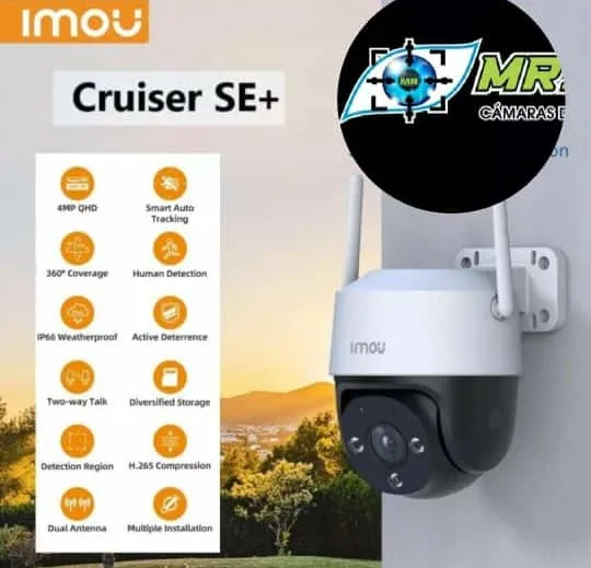 Cámara de Seguridad IMOU Cruiser SE+